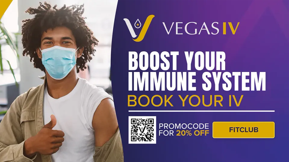 Vegas IV wellness campaign graphic