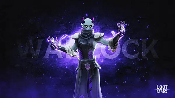 Core Loot MMO Warlock key art