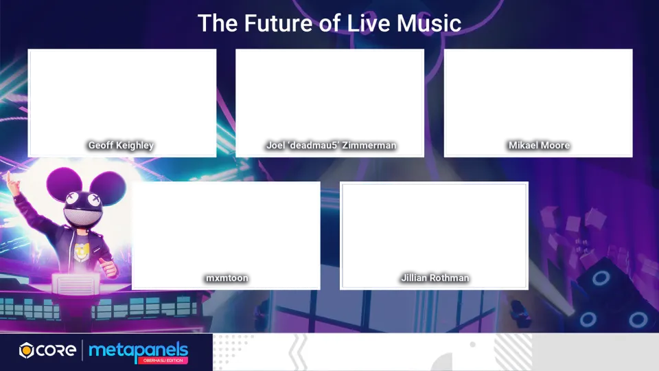 Core Metapanels broadcast layout